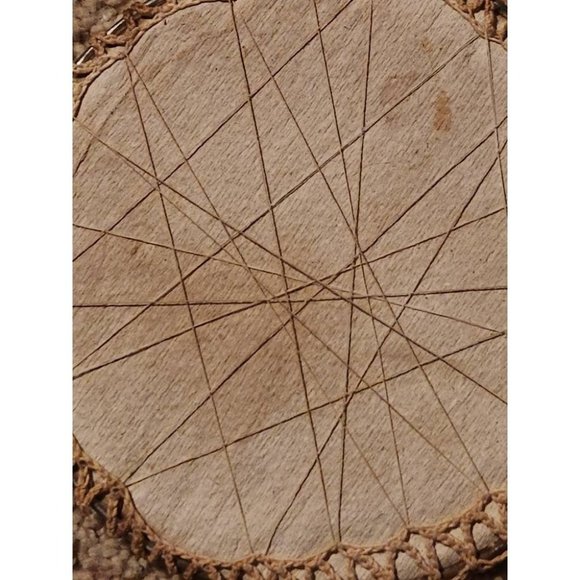 Retro Crocheted Trivet Kitchen Hot Pan Protector Boho Trivet Set - Picture 6 of 6